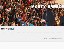 Tablet Screenshot of martybreeze.com